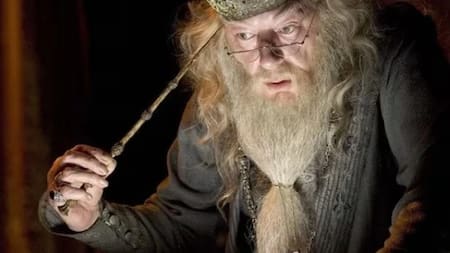 Michael Gambon como Albus Dumbledore. Foto: NA.