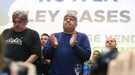 Pablo Moyano, CGT. Foto: NA