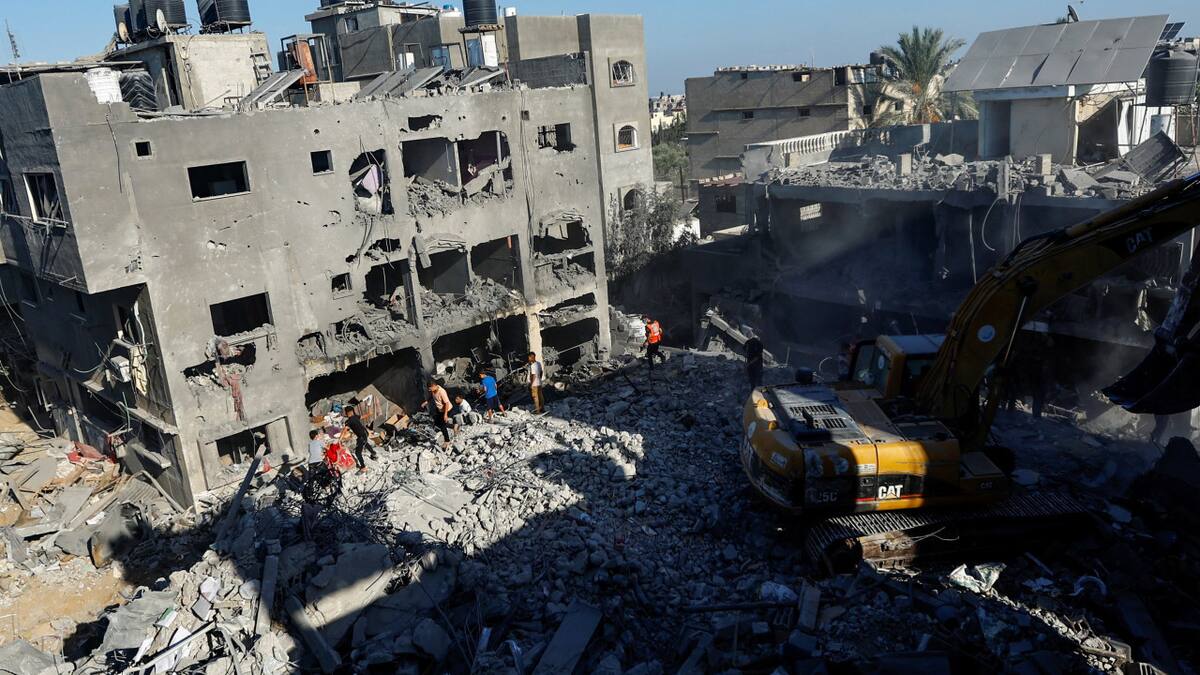 Conflicto en Franja de Gaza. Foto: Reuters.