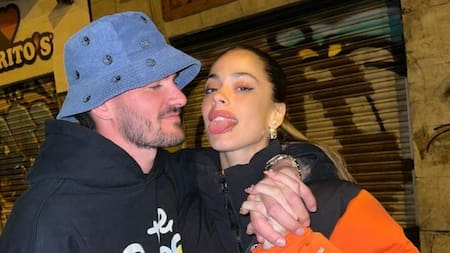 Tini y De Paul. Foto: Instagram/rodridepaul.