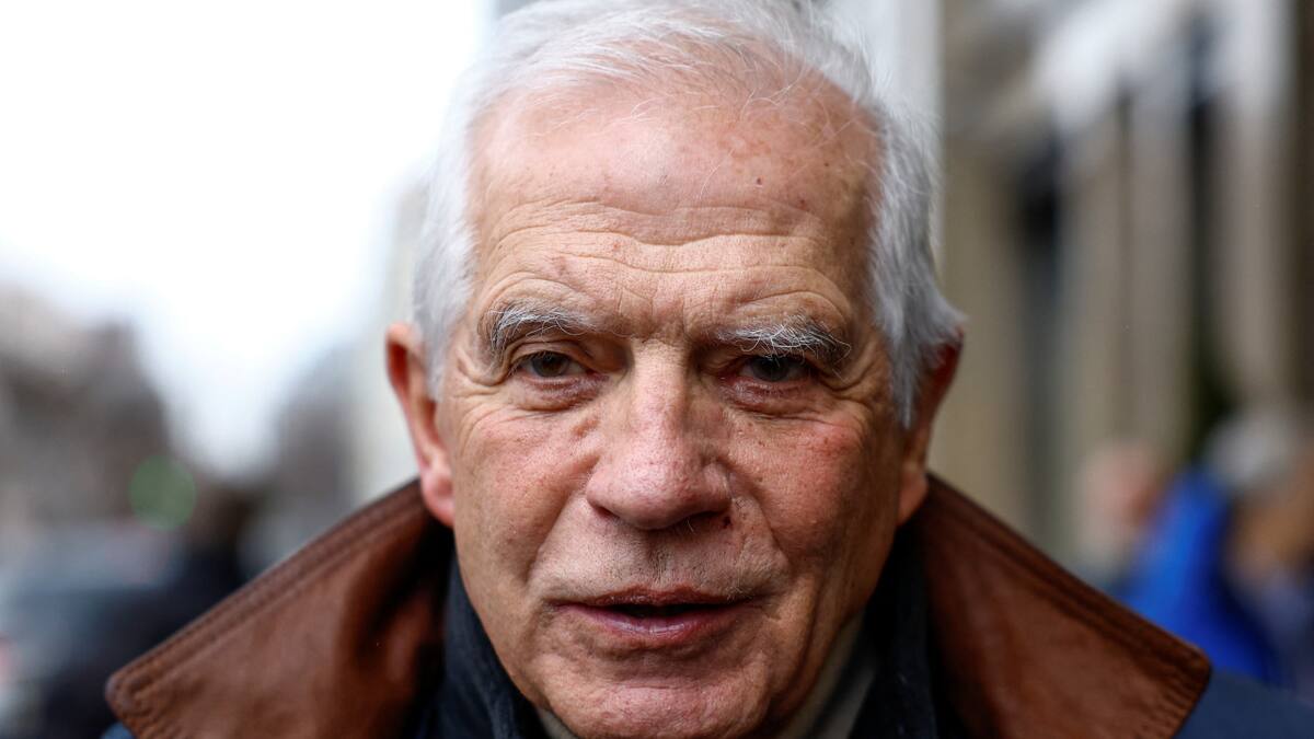 Josep Borrell. Foto: Reuters.