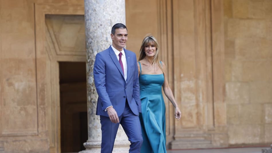 Pedro Sánchez Y Begoña Gómez, España. Foto: EFE