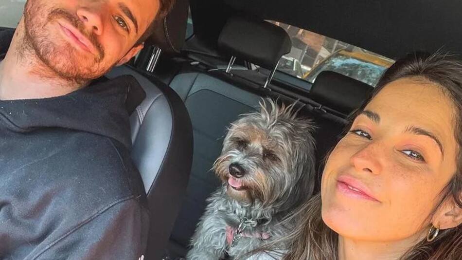 Gastón Sofritti y Cande Molfese. Foto: Instagram
