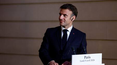 Emmanuel Macron, presidente de Francia. Foto: Reuters