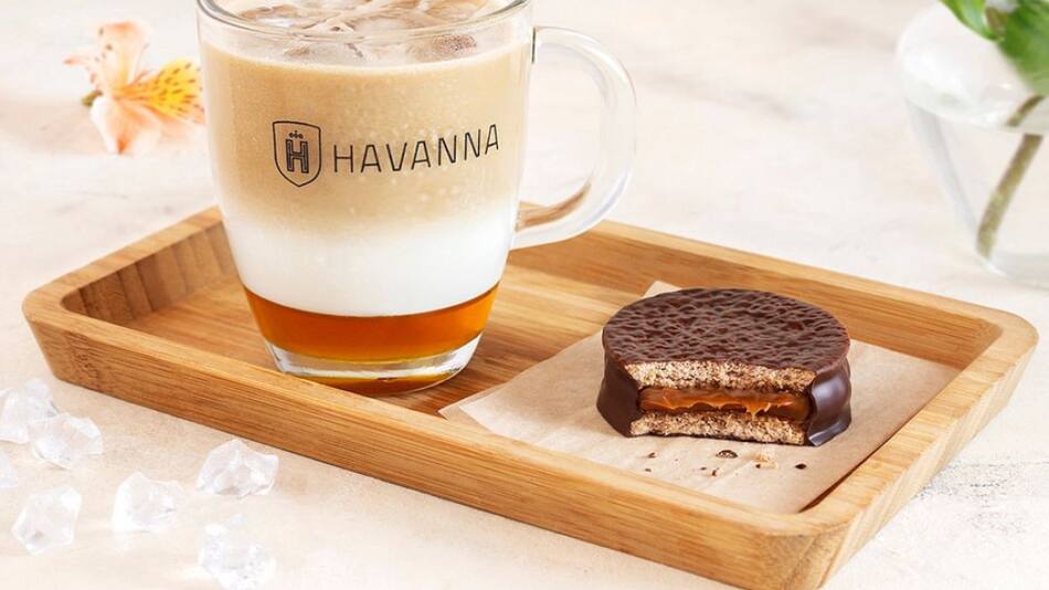 El nuevo alfajor de Havanna sin azúcar. Foto/Instagram: @havanaarg