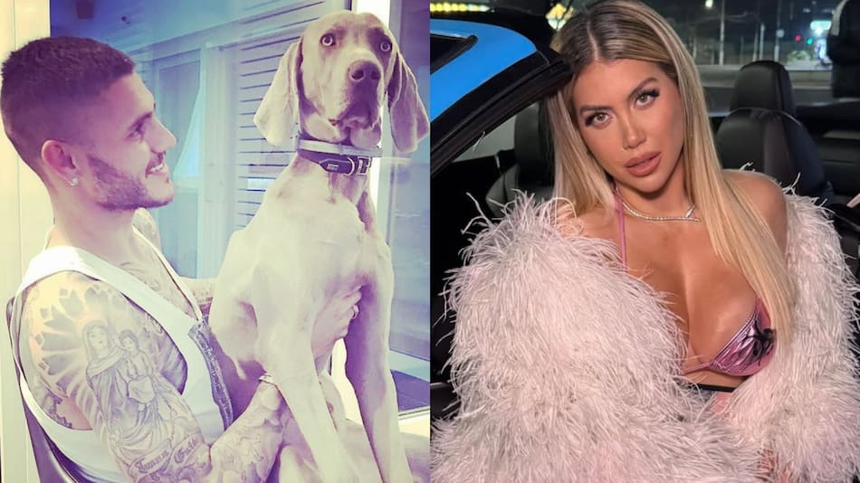 Escándalo por la denuncia de Wanda Nara contra Mauro Icardi. Fotos: Instagram.