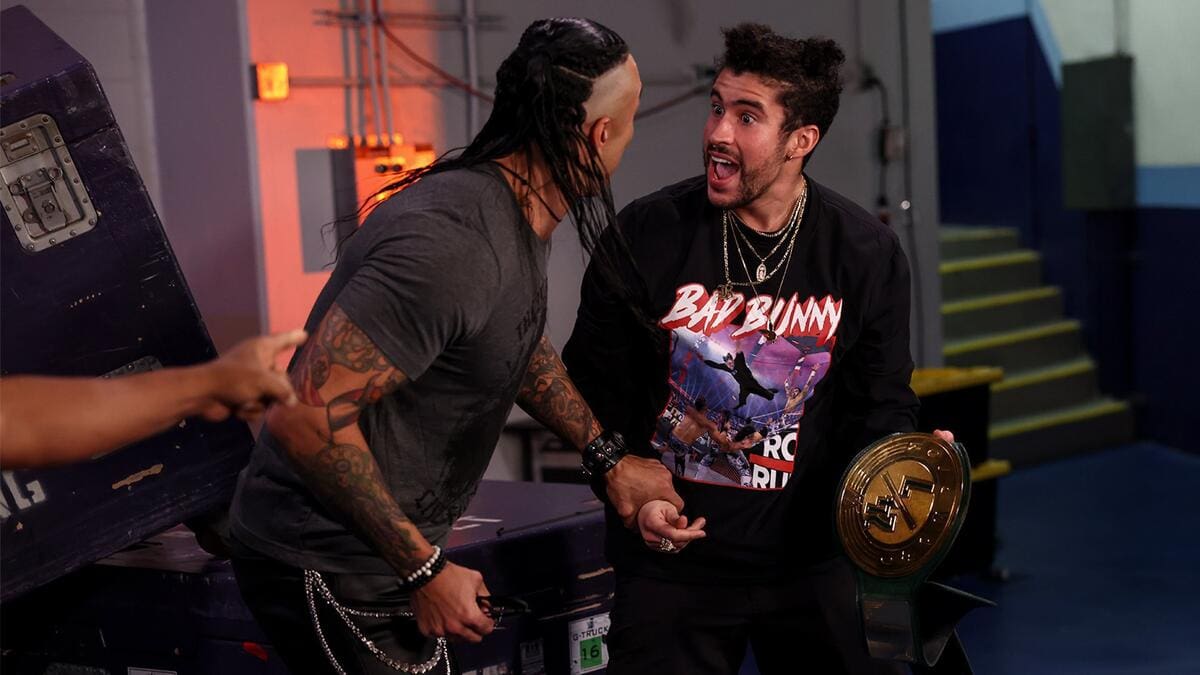 Bad Bunny fue campeón 24/7 en WWE.