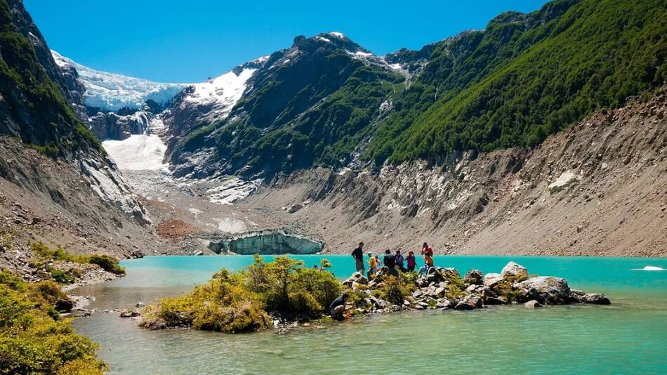 En el Parque Nacional Los Alerces la señal de celular es inexistente. Foto NA.