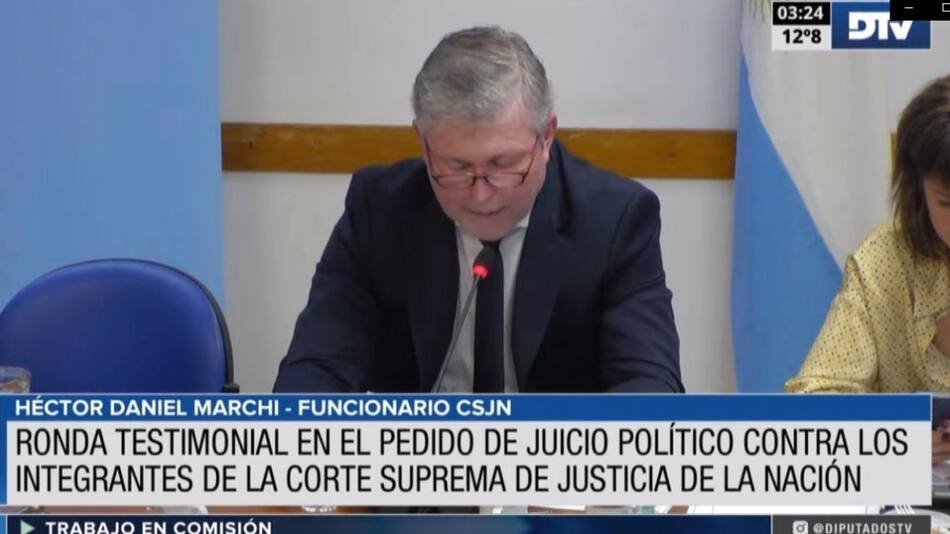 Diputados, Corte Suprema, DTV