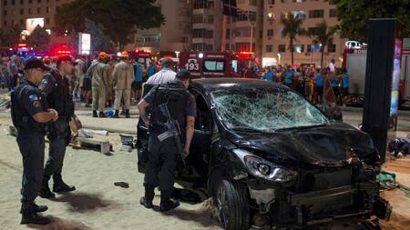 Accidente fatal en Río de Janeiro (Reuters)