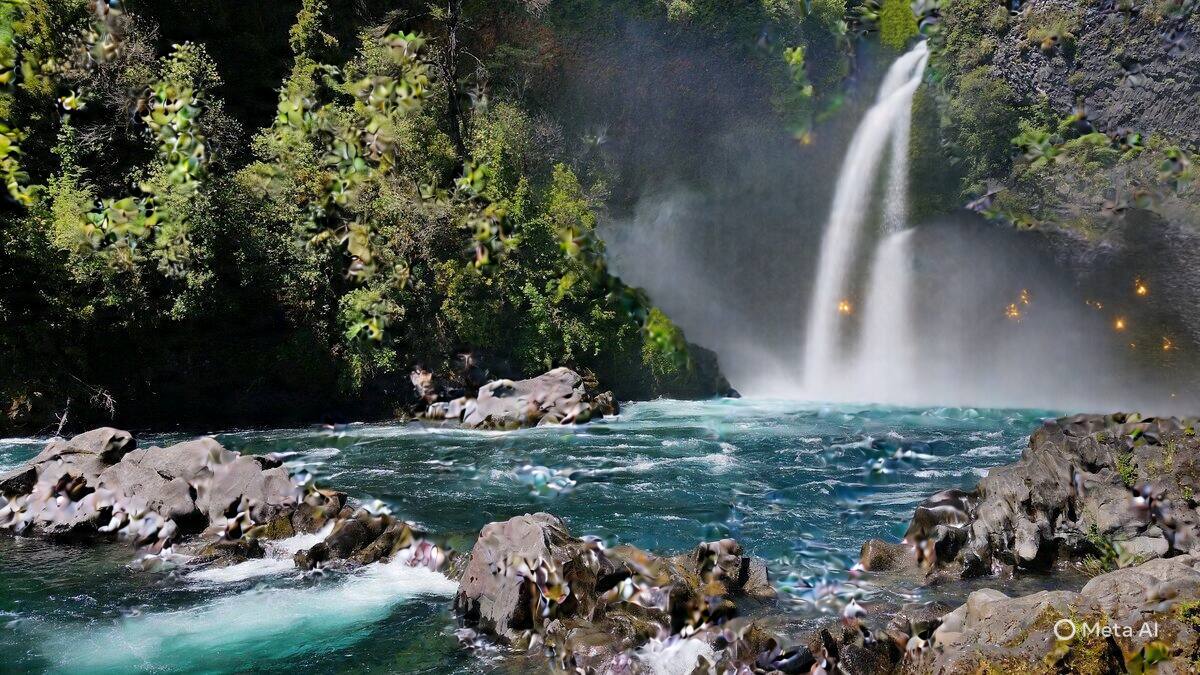 Hoteles que parecen árboles y cascadas infinitas: el destino más surrealista de Sudamérica