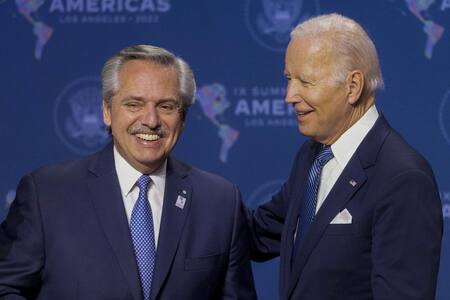 Alberto Fernández y Joe Biden, Cumbre de las Américas, NA