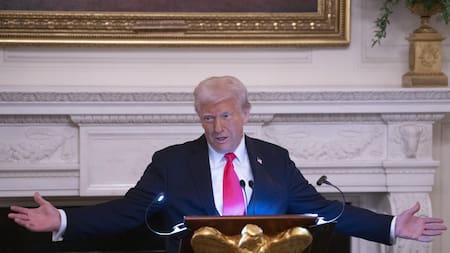 Donald Trump, presidente de Estados Unidos. Foto: EFE/Chris Kleponis