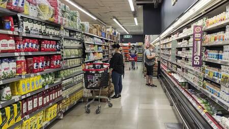 Supermercado, consumo, alimentos, inflación, NA