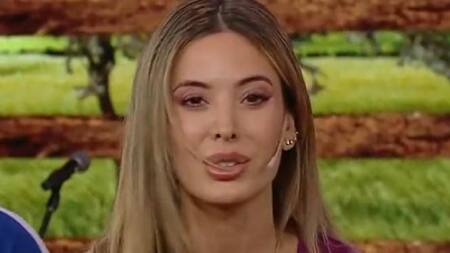 Jesica Cirio habló en "La Peña de Morfi". Foto: captura.