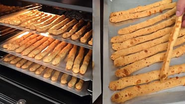 Cómo hacer los grisines de chipá ideales para una merienda deliciosa: pocos ingredientes, pero muy crocantes