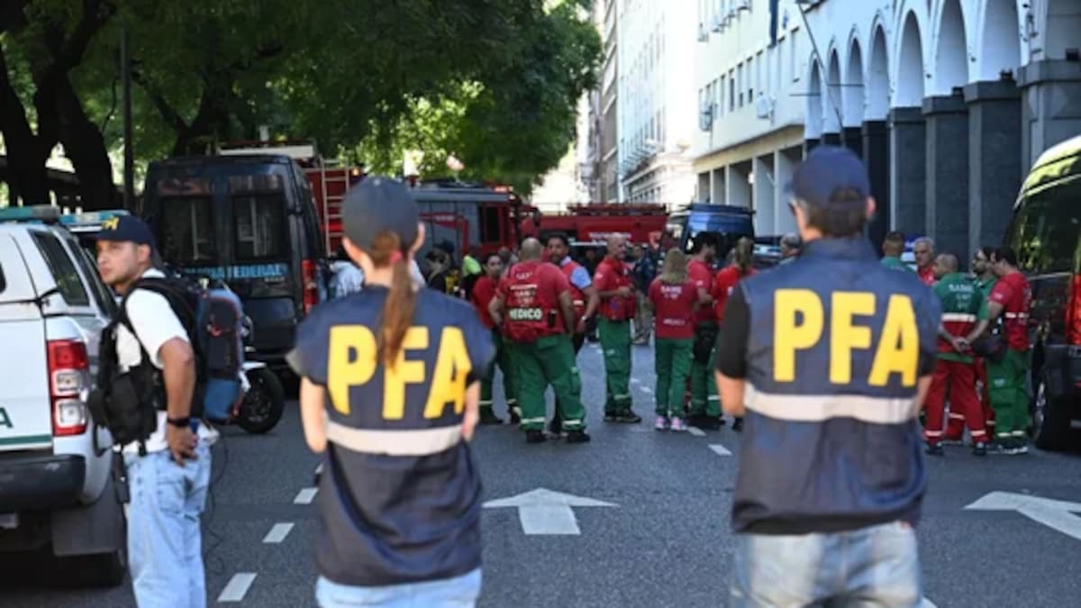 Explosion en Escuela Superior de Gendarmeria.