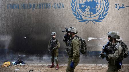 Israel descubre túnel de Hamás bajo agencia de la ONU. Foto: Reuters.