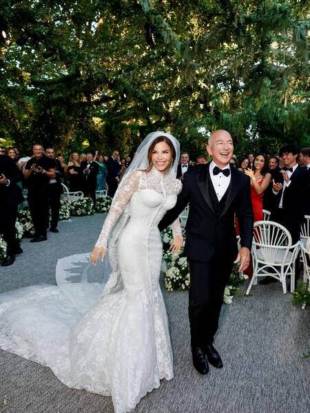 Casamiento de Jeff Bezos y Lauren Sánchez.