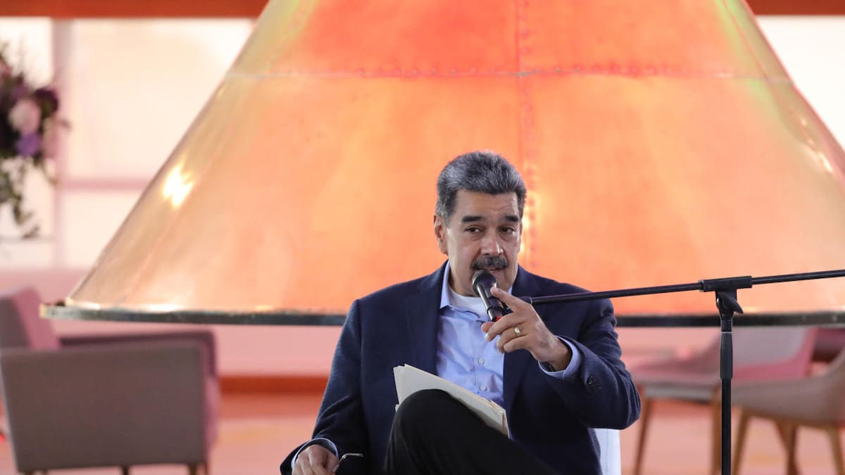 Nicolás Maduro, presidente de Venezuela. Foto: EFE.
