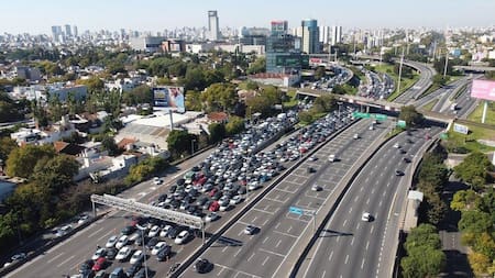 Analizan establecer en Panamericana un nuevo límite de velocidad: de cuánto sería la máxima