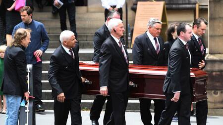 Sepelio de Malcolm Young (Reuters)