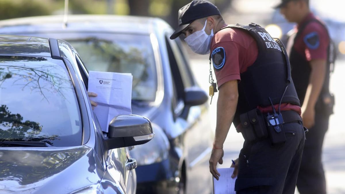 Controles en cuarentena por coronavirus, AGENCIA NA