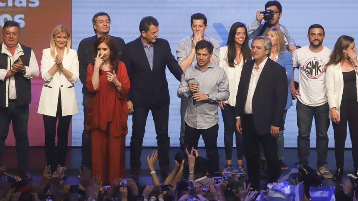 Búnker Frente de Todos, elecciones 2019, NA