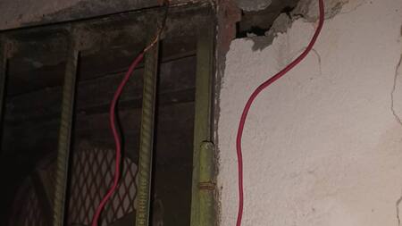 La puerta electrificada que mató a un ladrón en Corrientes. Foto: X @DrHache70.