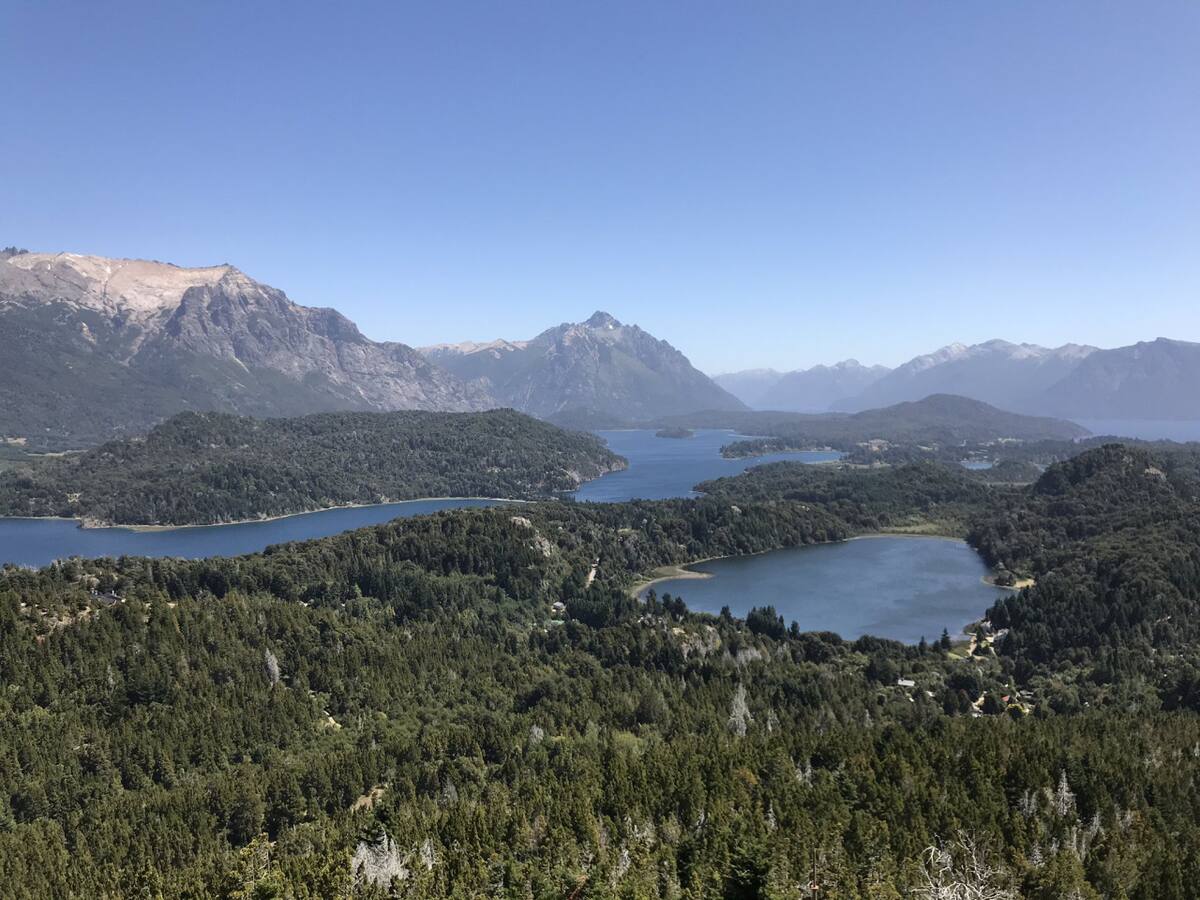 Cerro campanario. Bariloche. Foto: Twitter