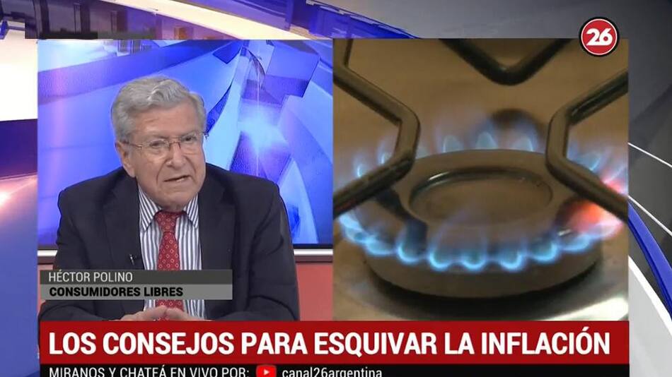 Héctor Polino - Consumidores Libres - Inflación - Canal 26