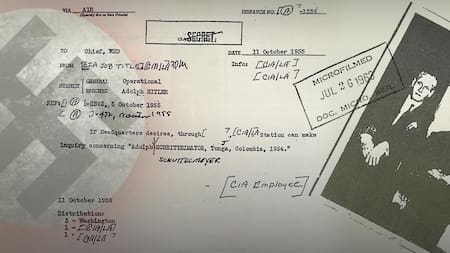 Adolf Hitler en Colombia en 1954, documento desclasificado del FBI, nazis