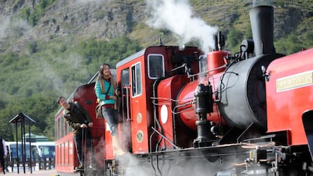 Tren del Fin del Mundo, en Ushuaia. Foto: findelmundo.tur.ar.