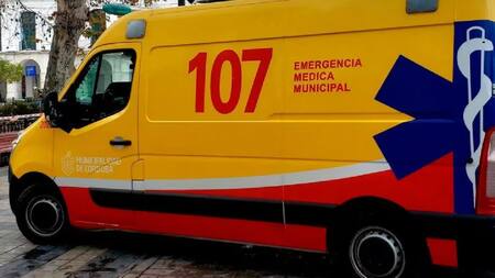 Ambulancia de Córdoba. Foto: x.