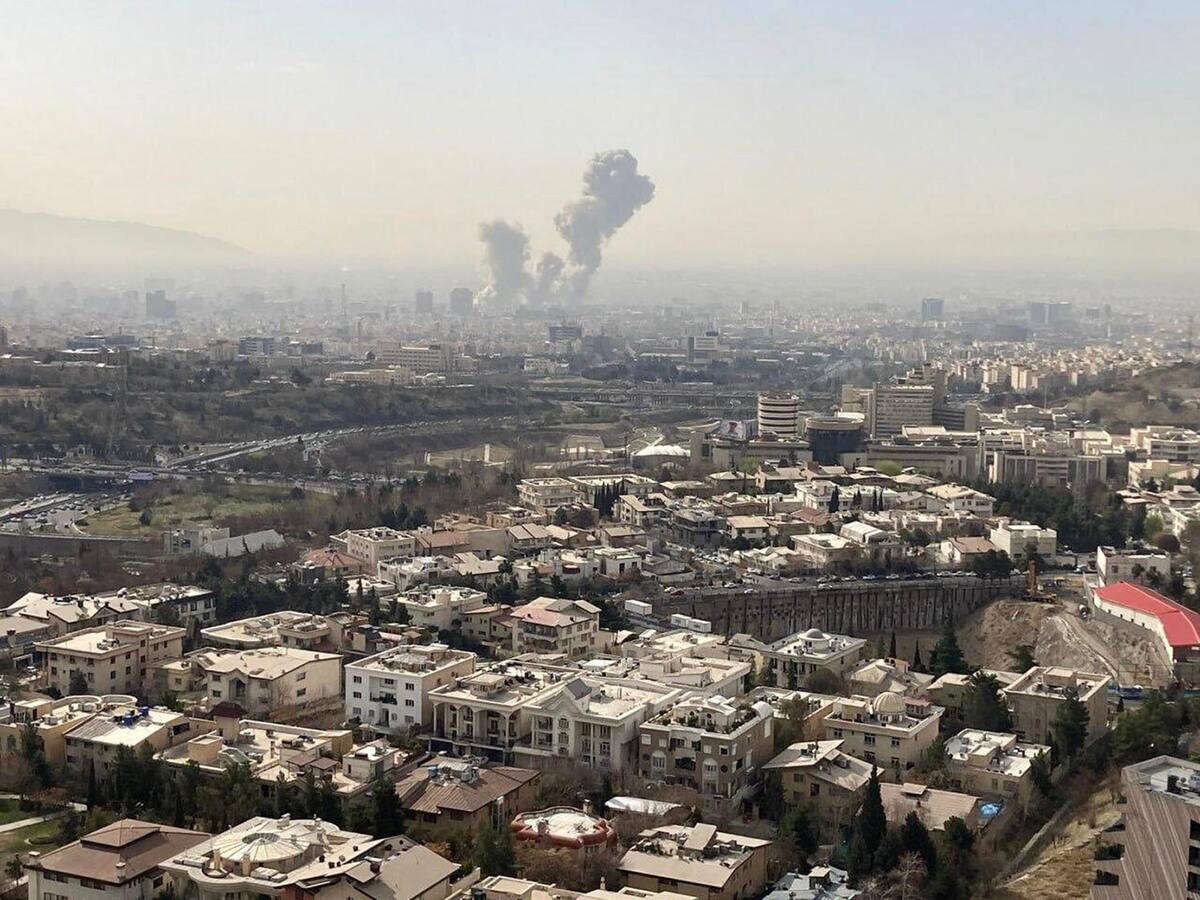 Ataque de Estados Unidos e Israel sobre Irán.