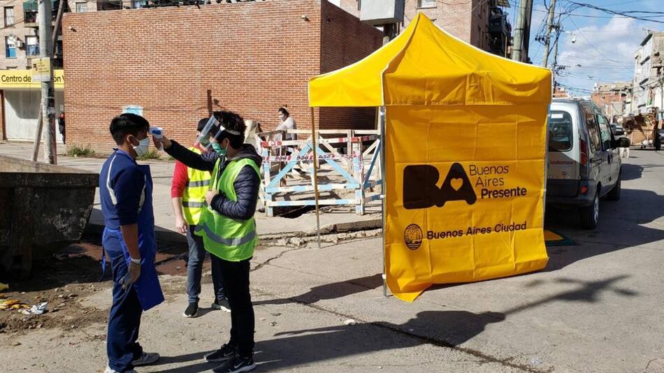 Coronavirus en barrios vulnerables, cuarentena, Agencia NA