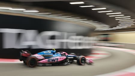 Franco Colapinto en el Gran Premio de Abu Dhabi.