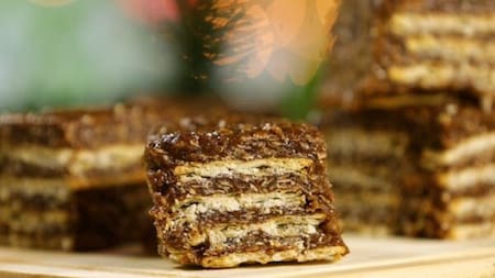 Turrón de avena. Fuente: Pinterest