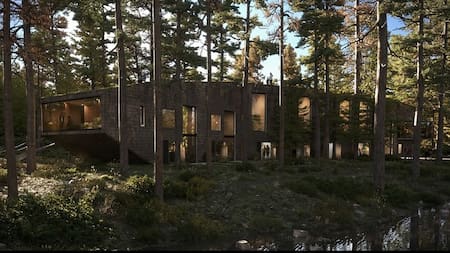 Un hotel con forma de serpiente sorprende dentro de un bosque de la Patagonia: la impresionante construcción que conecta con la naturaleza