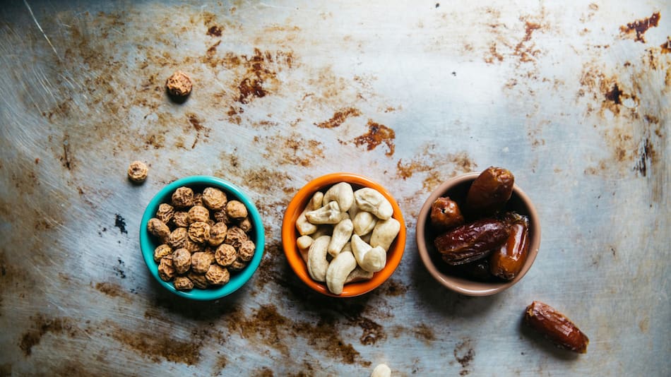 Frutos secos. Foto: Unsplash