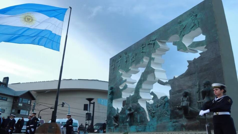 Reclamo argentino sobre la soberanía en Islas Malvinas. Foto: Cancillería