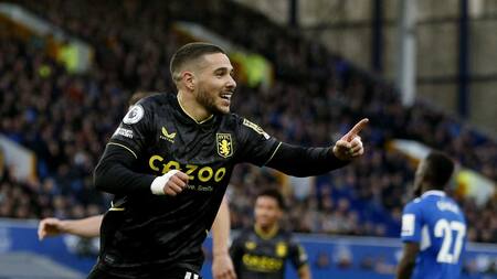 Emiliano Buendia, Aston Villa. Foto: REUTERS