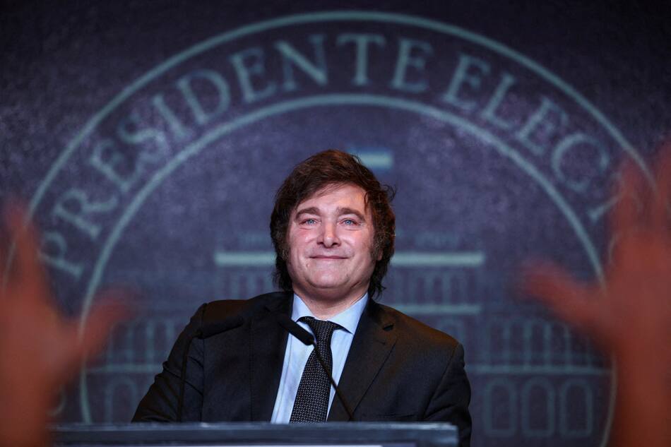 Javier Milei. Foto: Reuters.