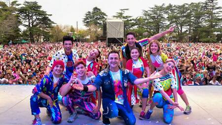 Topa, show en Merlo, vacaciones de invierno