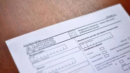 Libreta AUH. Foto: X @ansesgob