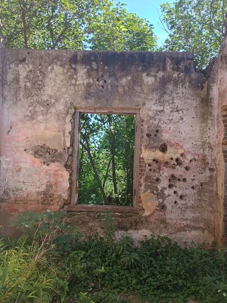 Francisco Paz, el pueblo de un habitante y una sola esquina. Foto Instagram @hechosenargentinaoficial