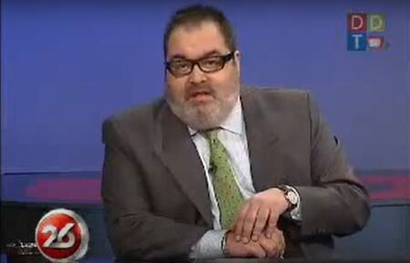 Jorge Lanata en "Después de todo", por Canal 26. Foto: captura