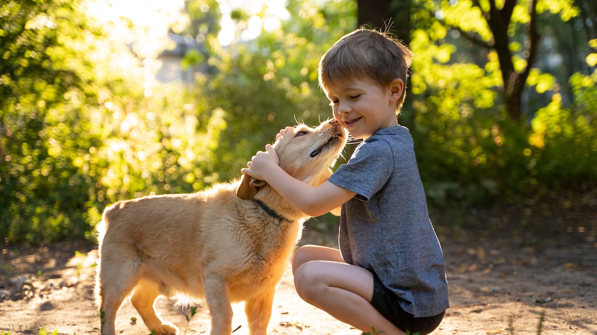 Perros y niños