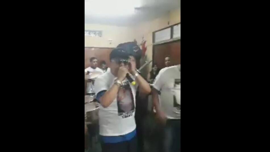 Fiesta en velorio