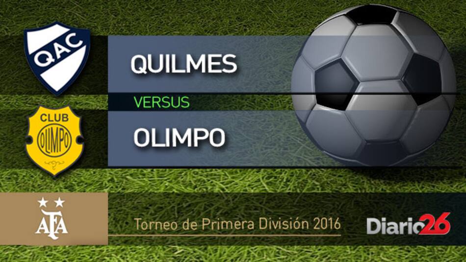 Torneo de Primera División 2016 - Quilmes vs. Olimpo